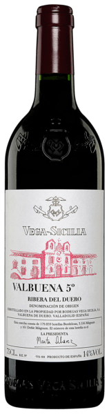 Vega Sicilia Valbuena 5º 2013 (6x75cl)